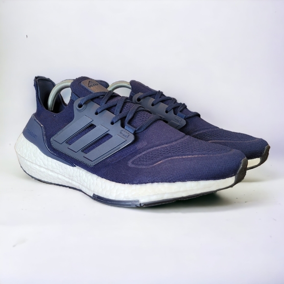 Adidas UltraBoost 22 Navy Collegiate, Size 10  Running Sneakers Shoe GX5461 - Picture 2 of 16